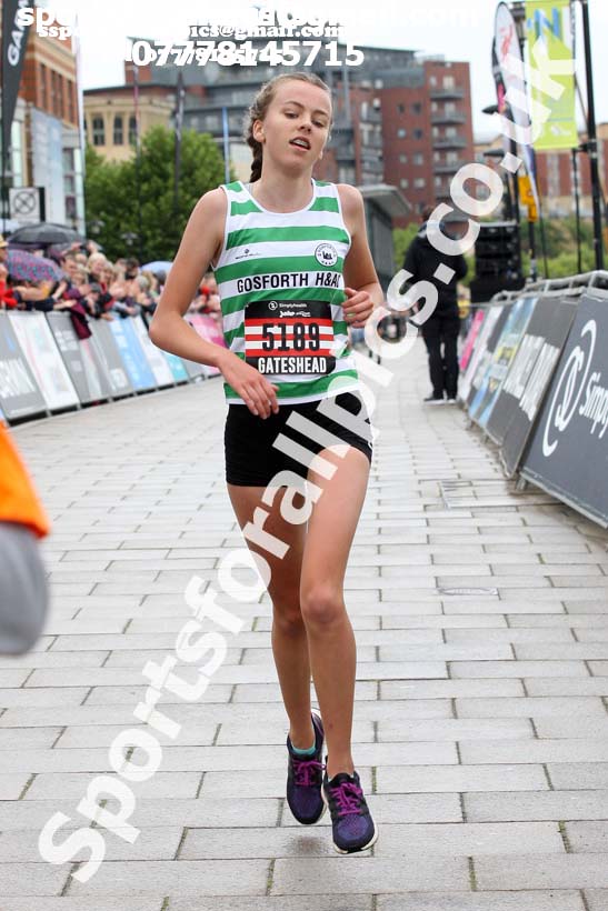 Simplyhealth Junior, 5k and Mini Great North Run. Photo: David T. Hewitson/Sports for All Pics